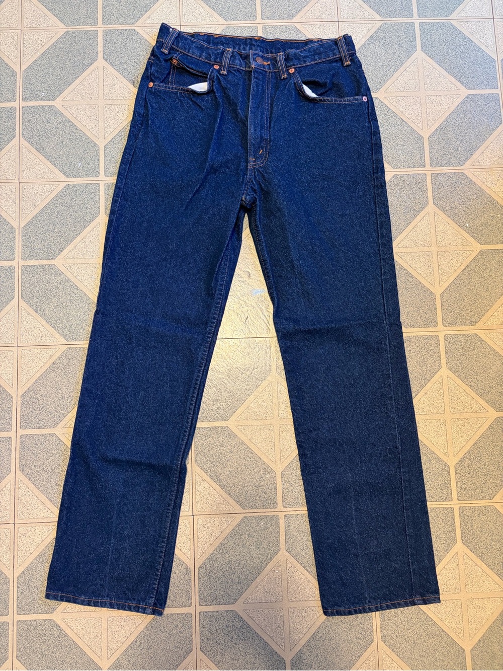 Levi's Orange Tab 619s Relaxed Straight Jeans Made in Canada 32/32 100% Cotton